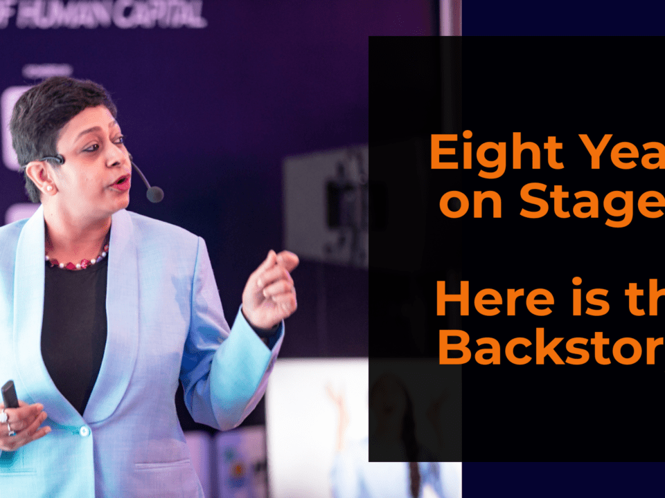 Srijata Bhatnagar speaking on MAHRP stage